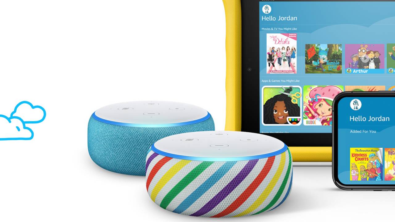 Echo Dot Kids Smart Speaker with Alexa Voice Recognition